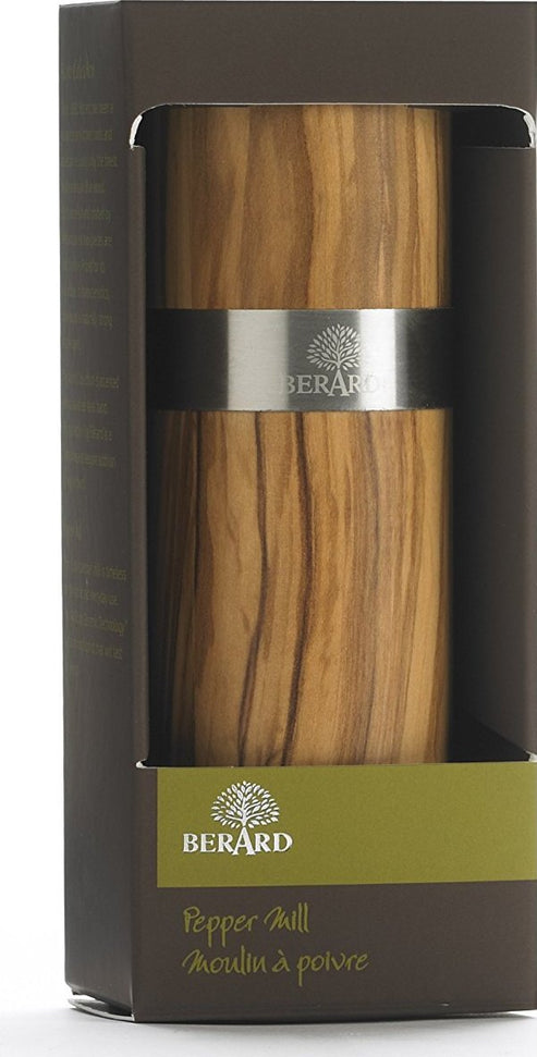 Berard - ACERO 2" x 6.3" Olivewood Pepper Mill - 45250 - DISCONTINUED