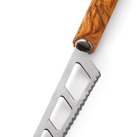 Berard - ACERO 8" Stainless Steel Olivewood Handle Cheese Knife - 21450