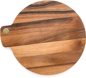 Berard - CONVIDA 15.78" x 11.81" x 0.66" Round Olive Wood Cutting Board - 70060
