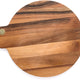 Berard - CONVIDA 15.78" x 11.81" x 0.66" Round Olive Wood Cutting Board - 70060