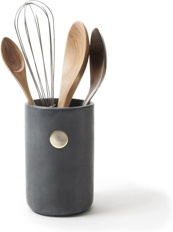 Berard - MILLENARI 4.7" x 6.2" Grey Tool Caddy Pot - 41410