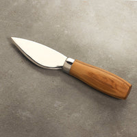 Berard - Stainless Steel Olivewood Handle Cheese Knife, 3 PC Set - 21350