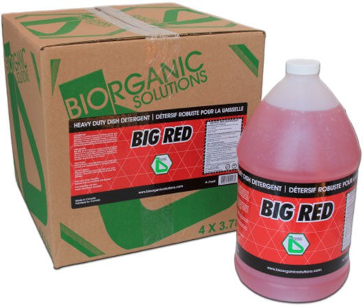 Big Red - 4 Liters Dishwasher Detergent, 4Jg/Cs - H191-4