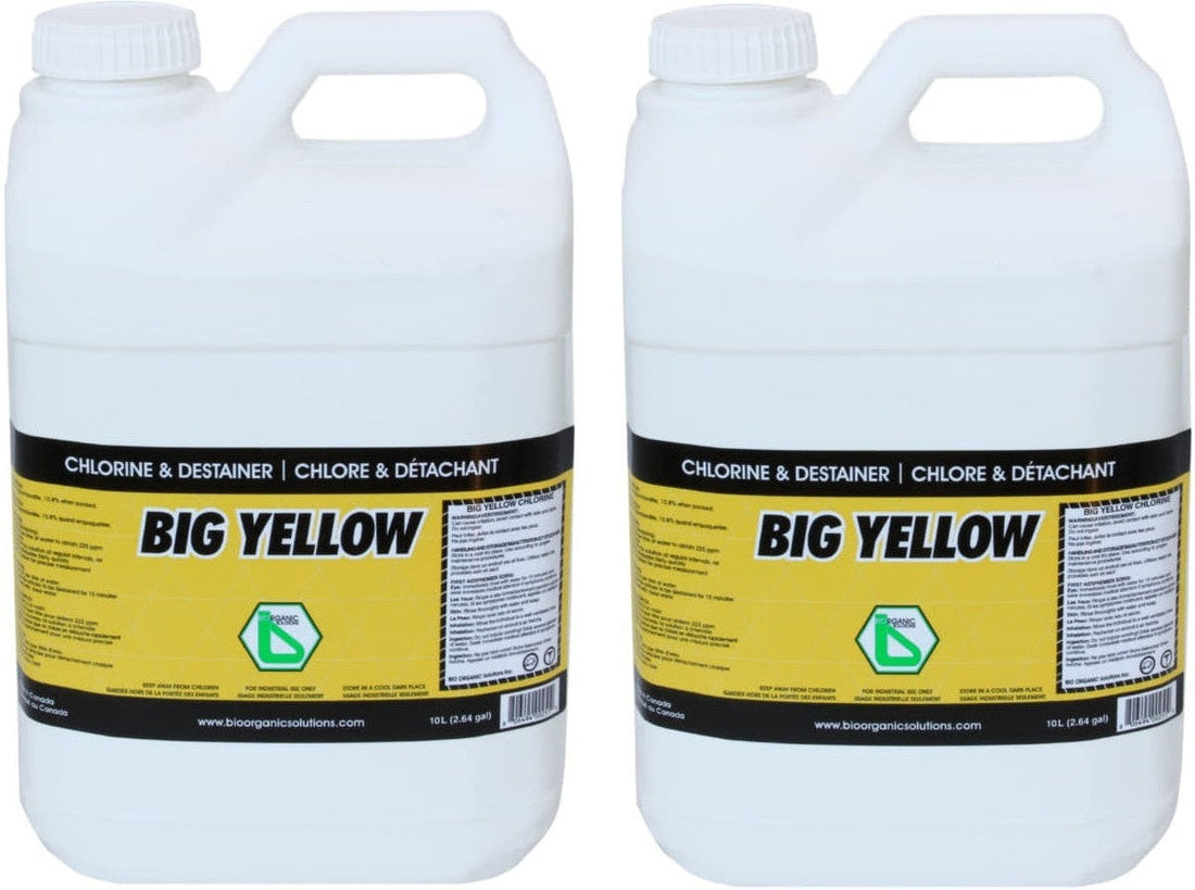 Big Yellow - 10 Liters Big Yellow Ware Wash Sanitizer 12%, 2 Jg/Cs - 231739