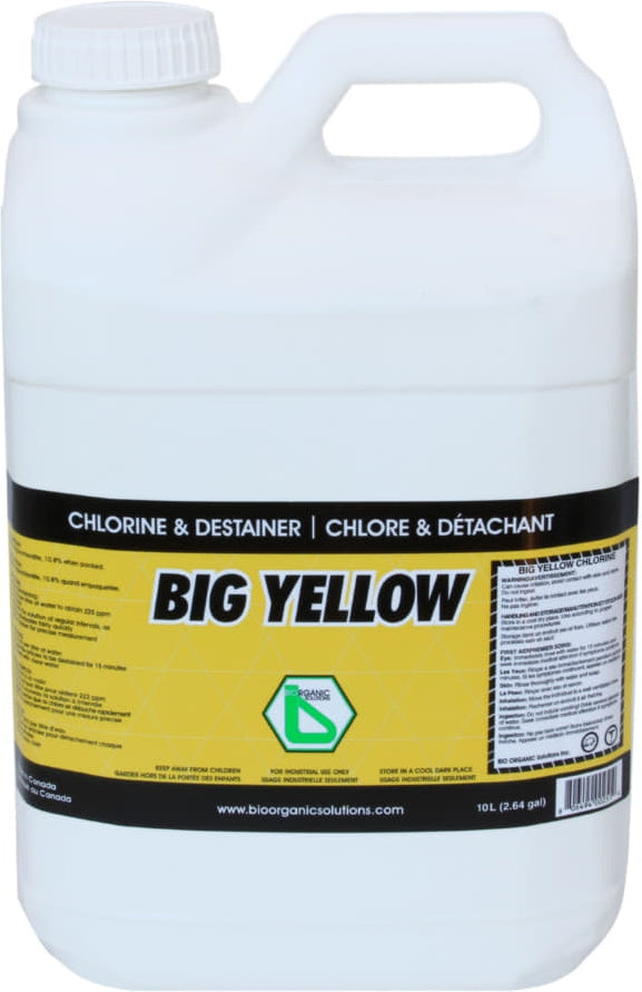 Big Yellow - 10 Liters Big Yellow Ware Wash Sanitizer 12% - 231739