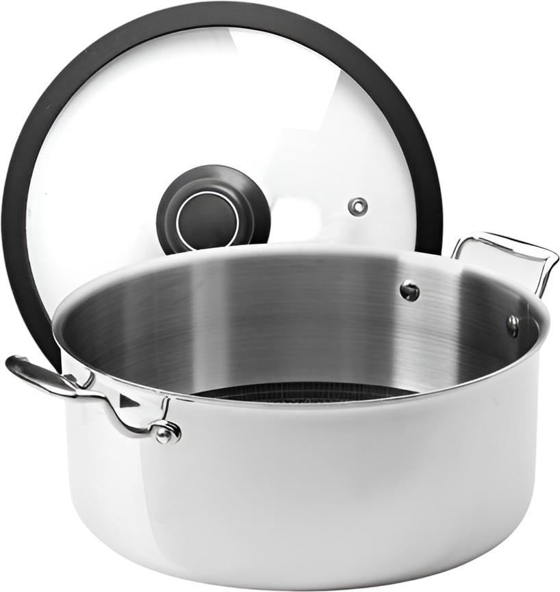 Black Cube Hybrid - CeramicQR 11" Quick Release Nonstick Stockpot - BCC2528