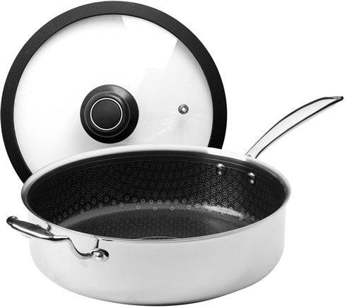 Black Cube Hybrid - CeramicQR 7 Pcs Cookware Set - BCCSET7