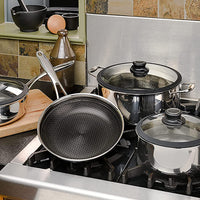 Black Cube Hybrid - Nonstick Cookware, Pack Of 7 - BCSET7