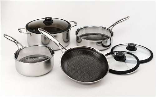 Black Cube Hybrid - Nonstick Cookware, Pack Of 7 - BCSET7