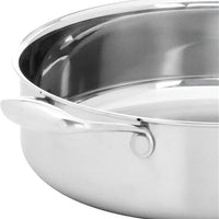 Black Cube Stainless - 4.5 QT Saute Pan With Lid - BCSS728 - DISCONTINUED