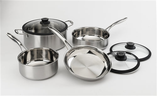 Black Cube Stainless - PC Cookware, Pack Of 7 - BCSSSET7 - DISCONTINUED
