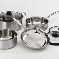 Black Cube Stainless - PC Cookware, Pack Of 7 - BCSSSET7 - DISCONTINUED