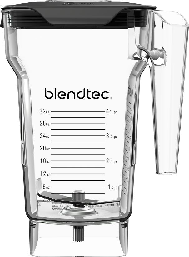 BlendTec - 75 Oz FourSide Blender Jar with Vented Gripper Lid, Pack of 5 - 40-711-01
