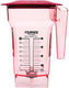 BlendTec - FourSide 75 Oz Red Jar with Red Hard Lid, Pack of 2 - 40-710-07