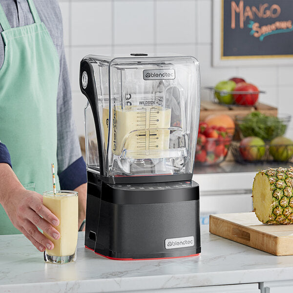 BlendTec - Stealth 885 3.8 HP Blender with Sound Enclosure and 90 Oz WildSide+ Jar - S885C2901-A1DA1D