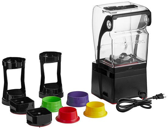 BlendTec - Stealth 895 3.8 HP Nitro Blender with Frothing Micronizers, Sound Enclosure, and Jarless Blending - SNBS2C2901-B1L