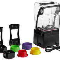 BlendTec - Stealth 895 3.8 HP Nitro Blender with Frothing Micronizers, Sound Enclosure, and Jarless Blending - SNBS2C2901-B1L