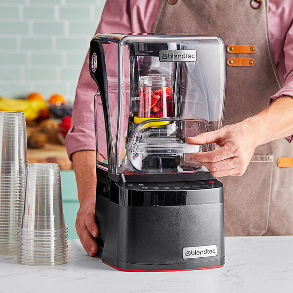 BlendTec - Stealth 895 3.8 HP Nitro Blender with Frothing Micronizers, Sound Enclosure, and Jarless Blending - SNBS2C2901-B1L