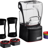 BlendTec - Stealth 895 3.8 HP Nitro Blender with Sound Enclosure and Jarless Blending - SNBS2C2901-B1K