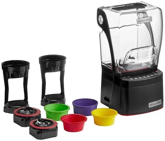 BlendTec - Stealth Nitro X 3.8 HP Blender with Sound Enclosure and Jarless Blending - SNBSXC2901-B1K