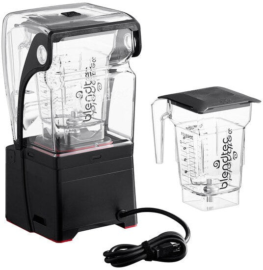 BlendTec - Stealth X 3.8 HP Blender with Sound Enclosure and 2x75 Oz FourSide Jars - S885XC2901-B1GB1A