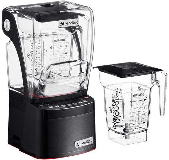 BlendTec - Stealth X 3.8 HP Blender with Sound Enclosure and 2x75 Oz FourSide Jars - S885XC2901-B1GB1A