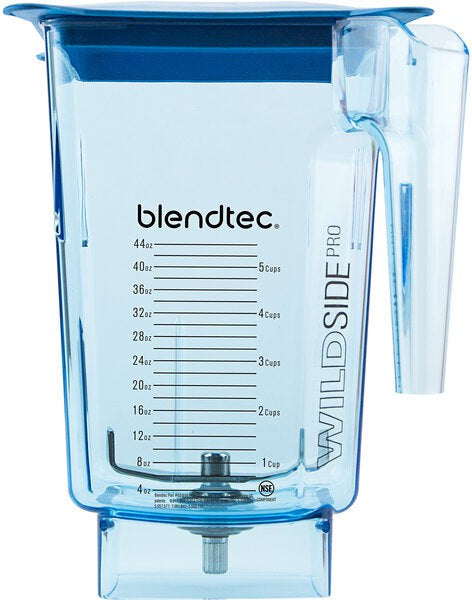 BlendTec - WildSide+ 90 Oz Blue Jar with Blue Hard Lid - 40-645-01