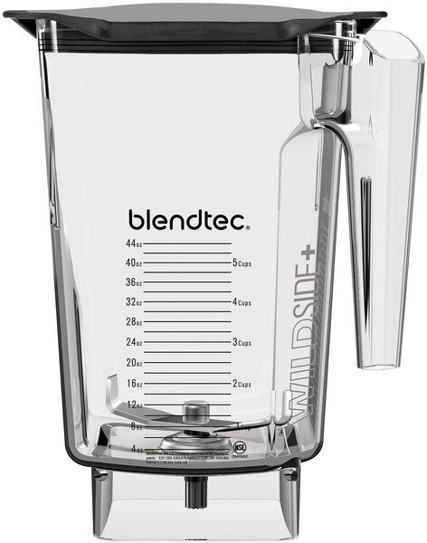 BlendTec - WildSide+ 90 Oz Clear Jar with Soft Lid, Pack of 2 - 40-710-09