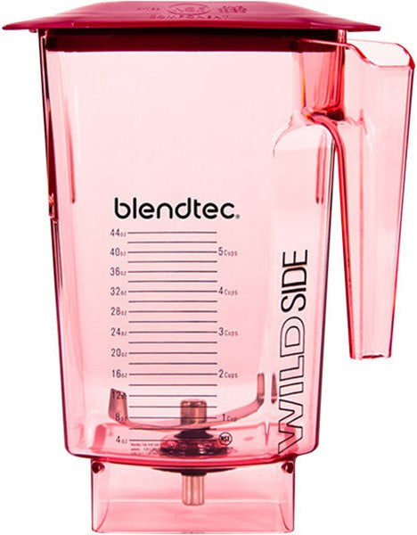 BlendTec - WildSide+ 90 Oz Red Jar with Red Hard Lid, Pack of 2 - 40-710-14