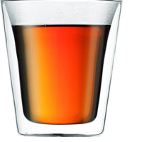 Bodum - Canteen 6 oz Glass Double Wall, Pack of 6 - 10109-10-12