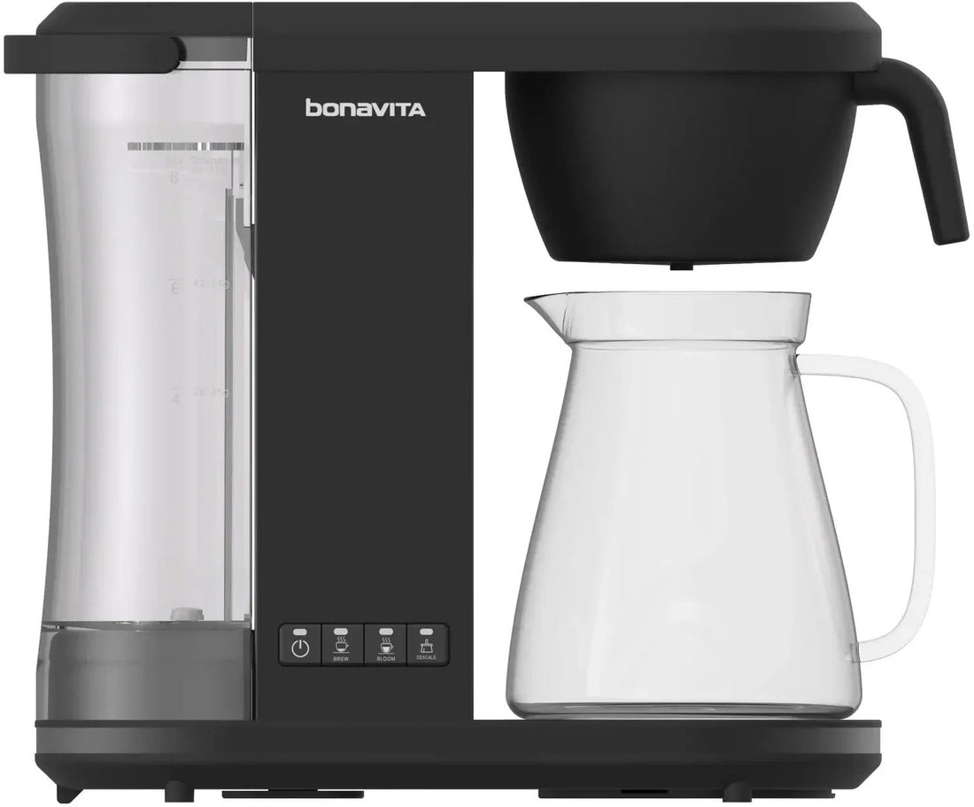 Bonavita - 8 Cup Enthusiast Coffee Brewer Matte Black with Glass Carafe - BVC2201G-MB