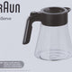Braun - 10 Cup Black Glass Multi Serve Carafe - BRSC008