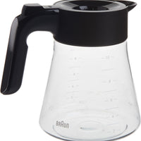 Braun - 10 Cup Black Glass Multi Serve Carafe - BRSC008