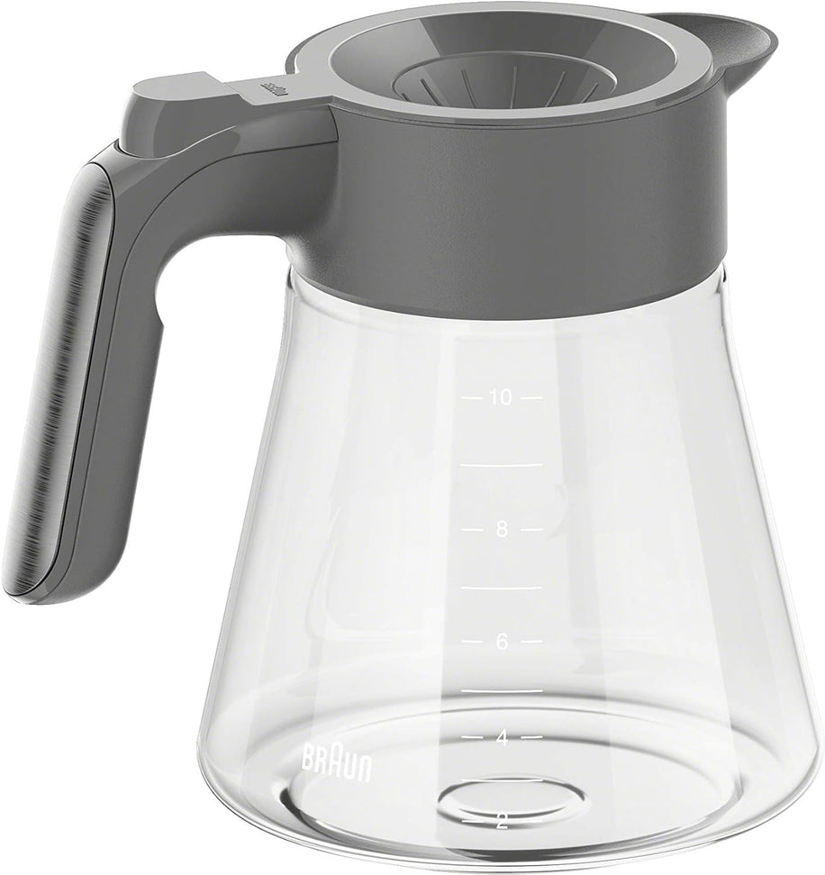 Braun - 10 Cup Grey Glass Multi Serve Carafe - BRSC009 - DISCONTINUED