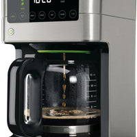 Braun - 12 Cup BrewSense Digital Drip Coffee Maker Stainless Steel - KF7370SI