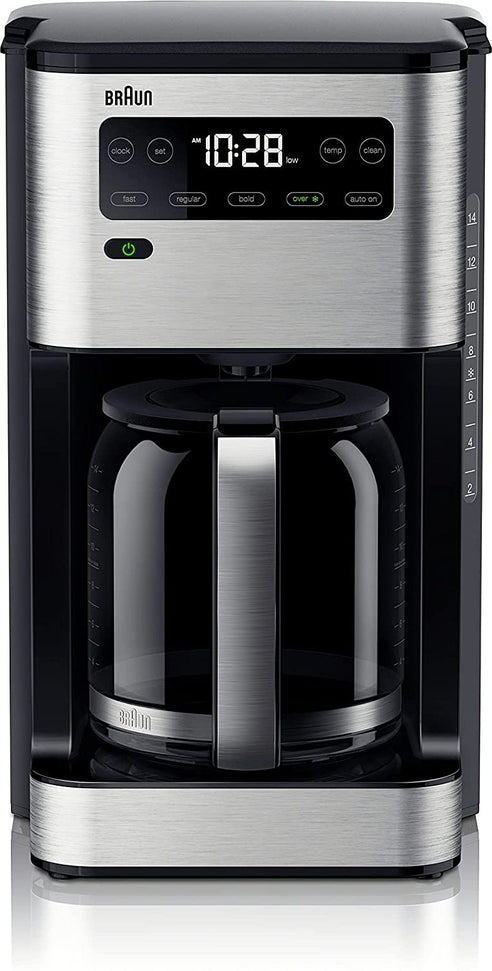 Braun - 14 Cup Black PureFlavor Coffee Maker - KF5650BK