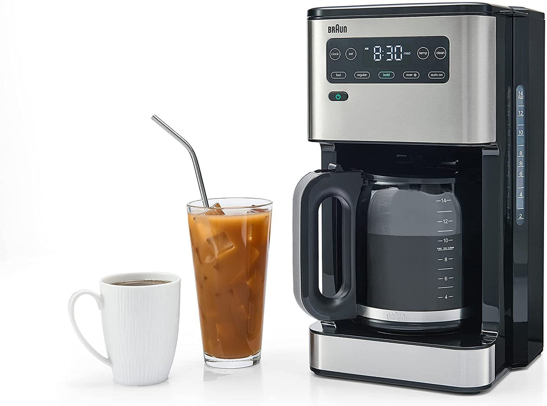 Braun - 14 Cup Black PureFlavor Coffee Maker - KF5650BK
