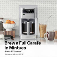 Braun - 14 Cup White PureFlavor Coffee Maker - KF5650WH