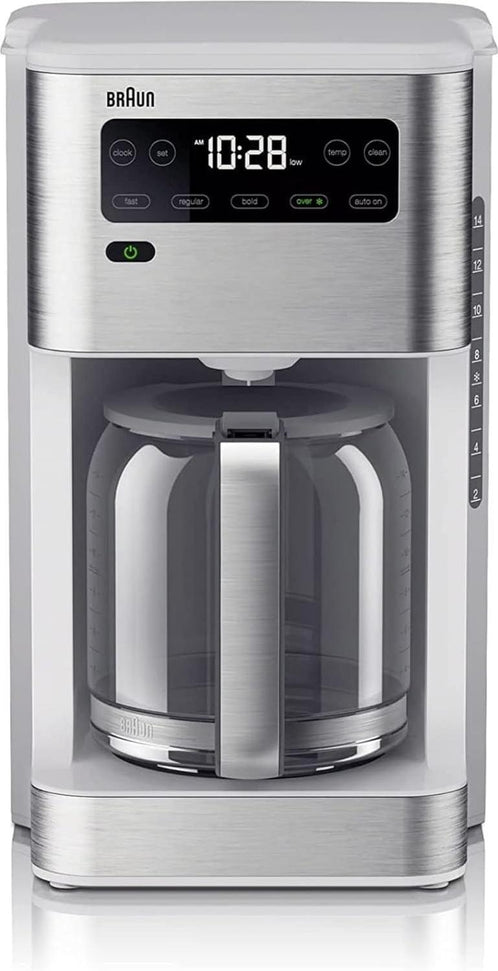 Braun - 14 Cup White PureFlavor Coffee Maker - KF5650WH
