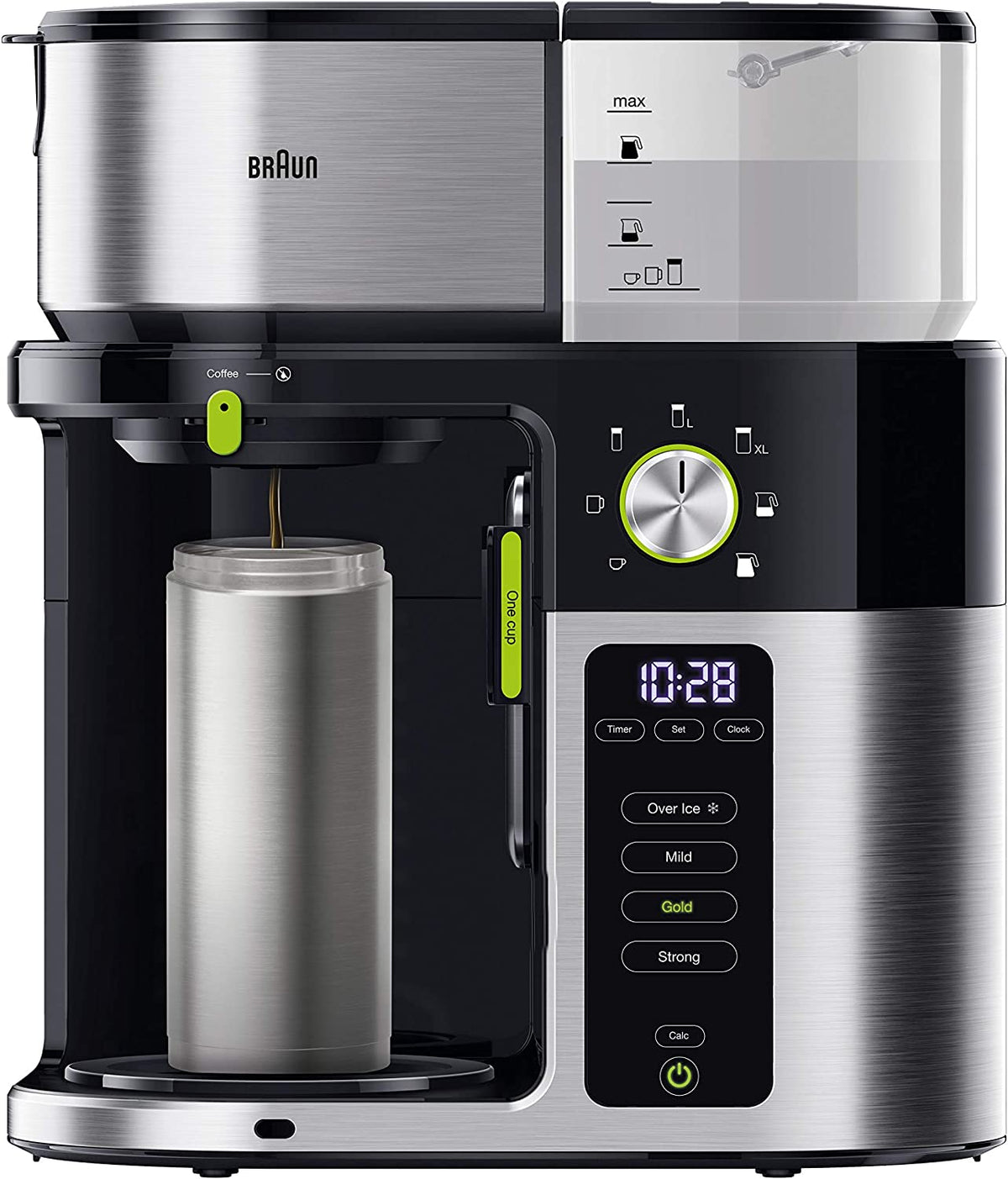Braun - 325 ml Double Wall Thermal Travel Mug - BRSC001 - DISCONTINUED