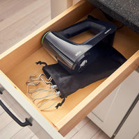 Braun - Black Hand Mixer with Beaters, Dough Hooks and Accessory Bag - HM5100BK