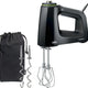 Braun - Black Hand Mixer with Beaters, Dough Hooks and Accessory Bag - HM5100BK