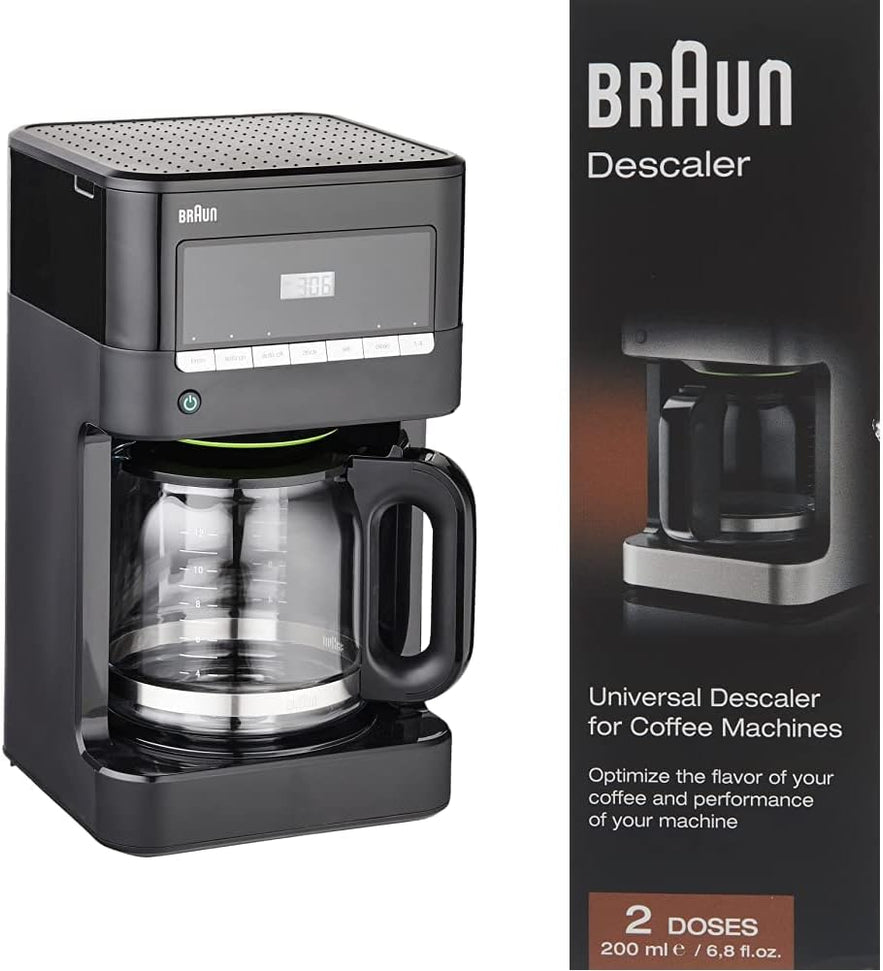 Braun - Descaling Solution for BrewSense Coffee Maker (KF7000BK) - BRSC013