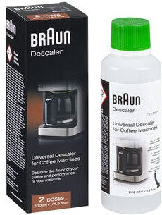 Braun - Descaling Solution for BrewSense Coffee Maker (KF7000BK) - BRSC013 - DISCONTINUED