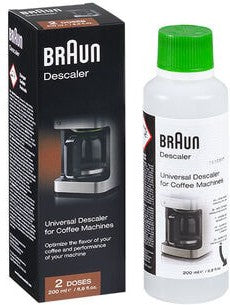 Braun - Descaling Solution for BrewSense Coffee Maker (KF7000BK) - BRSC013