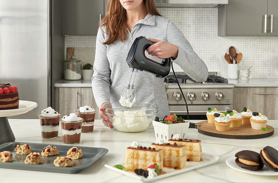 Braun - Multi Mix 1 Hand Mixer, Black - HM1010BK