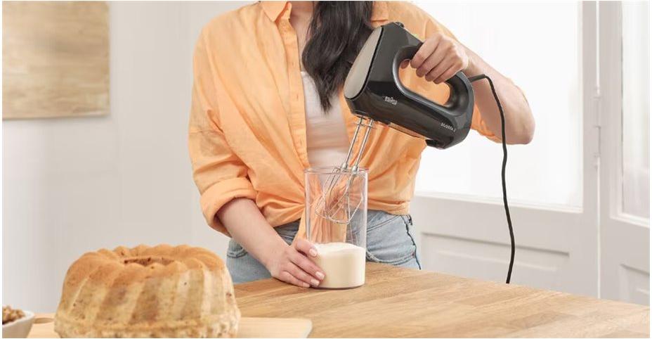 Braun - Multi Mix 2 Hand Mixer, Black - HM2110BK