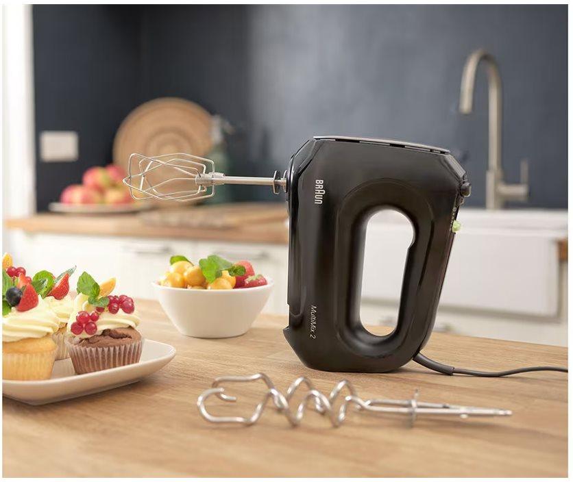 Braun - Multi Mix 2 Hand Mixer, Black - HM2110BK