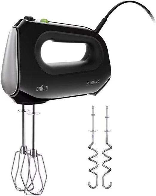 Braun - Multi Mix 2 Hand Mixer, Black - HM2110BK