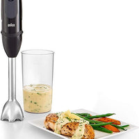 Braun - MultiQuick 5 Vario Hand Blender (Stainless Steel Blending Shaft + Beaker) - MQ5000